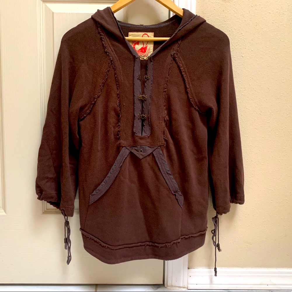 Free People Hooded Sweater